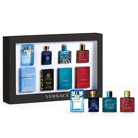 versace miniture set|men's aftershave mini gift sets.